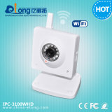 Motion Detect and Schedule Record Cube P2p Onvif IP Camera (IPC-3100WHD)