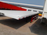 2015 Factory Price Tri-Axle 60 Ton 40ft Container Flatbed Truck Trailer / Semitrailer / Container Semi-Trailer with Twist Lock
