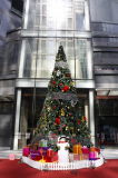 8m Height Decoration Wrapped Xmas Tree