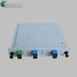 PLC Optical Fiber Splitter with Plug-in Cassette Box