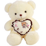 White Heart Teddy Bear &Festival Toy &Plush Toy (TB-238)