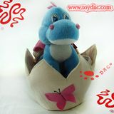 Plush Cartoon Dinosaur Egg Toy