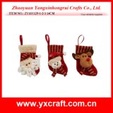 Christmas Decoration (ZY16Y129-1-2-3 14CM) Christmas Stockings High Quality