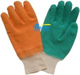Cotton Jersey Lining Latex Coated Work Gloves (BGLC302)