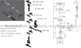 22mm Tube Truck Lock Gear, Trailer Part, Truck Part (FE-LG028-2)