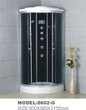 Coated Quadrant Sliding Shower Enclosure&Shower Room with Toughened Glass 900*900*2150mm (8602-G)