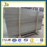 White / Grey Wood Grain Marble for Slab