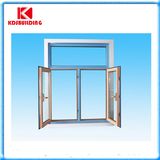 Energy Efficient T Mullion Aluminum Casement Window (KDSC114)