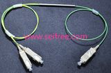 1*2 Multi Mode Broadband Fiber Coupler of Su Connector