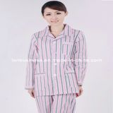 Ly Hospital Stripe Cotton Patient Uniform (LY-MPU-001)