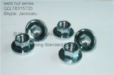 M5-M16 Grade 8 to 12 Steel Hexagon Weld Nut with Flange for Automotive Industry