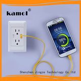 2015 Duplex Electrical USB Wall Repceptacle Outlet for Cell Phones and Tablets