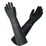 Black Rubber Latex Industrial Glove