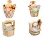 Wooden Packing Bathroom Set /Bath Accessory/ Household Products (SMBT-004)