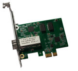 Pciex1 Fiber Optic Network Card, Single Port SFP Slot, LC, Intel82583 Chipset Controller, PC Network Adapter Nic Card