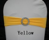Lycra Bands With Buckle Yellow