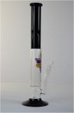 Glass Pipe Glass Smoking Pipe with 1 Honey Comb Perc 18 Inches High (GB-043)