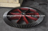 Cast Steel Straight Bevel Gear for Cement and Mining