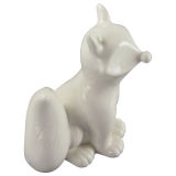 Animal Shaped Porcelain Craft, Ceramic Fox 6547