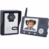 3.5inch Color Wireless Screen Solar Powered Video Door Entry System Video Door Phone (KL-350P)