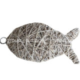 Handcrafted Home Decoration Natural Wicker Fish
