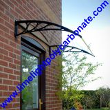 DIY Door Canopy, DIY Awning, Polycarbonate Sheet Awning, DIY Canopy with Polycarbonate Sheet Covering, Polycarbonate Awning, Polycarbonate Canopy, Door Shelter