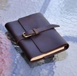 Refillable Leather Notebook by Handmade, Leather Diary, Travel Diary