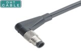 R/a Right Angle Type M5 Male Waterproof Car Sensor Cable Medical Equipment