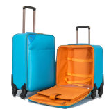 New Style Fashion PU Trolley Case with Bright Colors (D1046-16)