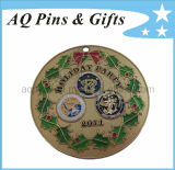Metal Challenge Coin with Hard Enamel