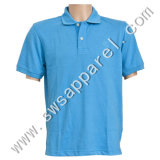 Men's Cotton Polyester Short Sleeves Polo T-Shirt