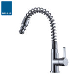 Solid Brass Pull Down Kitchen Faucet