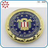 Gold Plating 2 Inch Custom Challenge Coin