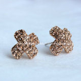 Fashion Jewelry Gold Plated Stud Earrings for Women
