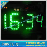 Outdoor LED Clock and Temperature Display