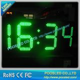 Outdoor LED Clock and Temperature Display