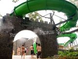 Super Closed Spiral Water Slide Theme Park