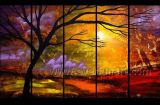5 Panels Landscape Oil Painting