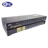 Ckl 8 Ports 8 in 1 out USB VGA Kvm Switch with 8 PCS Cables