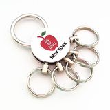 USA New York Promotional Gift Round Key Holder Souvenir (F1108A)