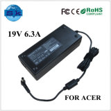Factory Sale Laptop AC DC Charger for Acer 19V 6.3A 120W DC Tip 5.5*2.5mm