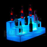 LED Wine Display 3 Tiers Illuminated LED Lighting