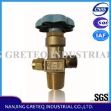 QF-8C Brass Shaft Coupling Oxygen Cylinder Valve with Safety Device