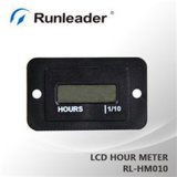 Black LCD Hour Meter Counter Timer for ATV Snowmobile