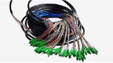 144 Core Fiber Jumper Pigtail Connector