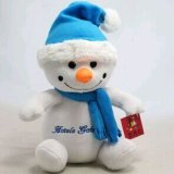 Plush Christmas Snowman Stuffed Soft Toy (HD-PL-656)