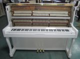 Hu-118 White Polish Baby Upright Piano