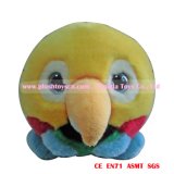 22cm Round Animal Plush Parrot Toys