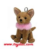 Stuffed Nice Holiday Bog Key Ring