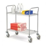 Adjustable NSF Hospital Medical Storage Metal Cart (CJ6035120A2C)